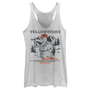 Women's Yellowstone Cowboy John Dutton Ranch Montana Racerback Tank Top