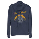 Junior's Yellowstone Dutton Ranch Montana USA Landscape Cowl Neck Sweatshirt