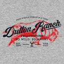 Women's Yellowstone Dutton Ranch Bull So Wild, So Angry T-Shirt