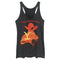 Women's Yellowstone Sunset Silhouette John Dutton & Truck Racerback Tank Top