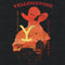 Women's Yellowstone Sunset Silhouette John Dutton & Truck Racerback Tank Top