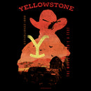 Women's Yellowstone Sunset Silhouette John Dutton & Truck T-Shirt