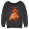 Junior's Yellowstone Sunset Silhouette John Dutton & Truck Sweatshirt