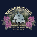 Junior's Yellowstone Dutton Ranch Montana Photo Cowl Neck Sweatshirt