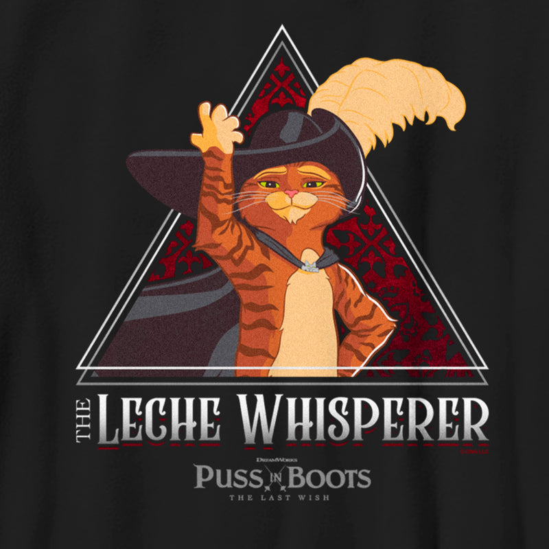 Boy's Puss in Boots: The Last Wish The Leche Whisperer T-Shirt