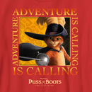 Boy's Puss in Boots: The Last Wish Adventure is Calling T-Shirt