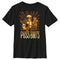 Boy's Puss in Boots: The Last Wish Character Poster T-Shirt