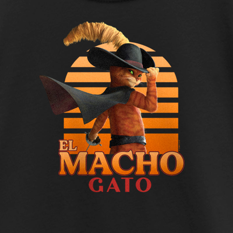 Girl's Puss in Boots: The Last Wish El Macho Gato T-Shirt