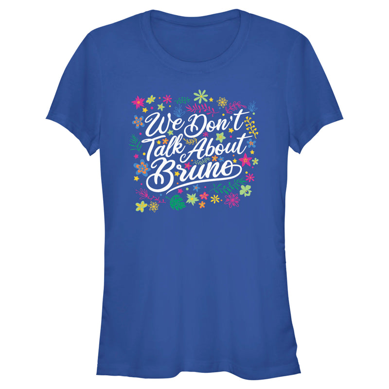 Junior's Encanto We Don't Talk About Bruno Quote T-Shirt