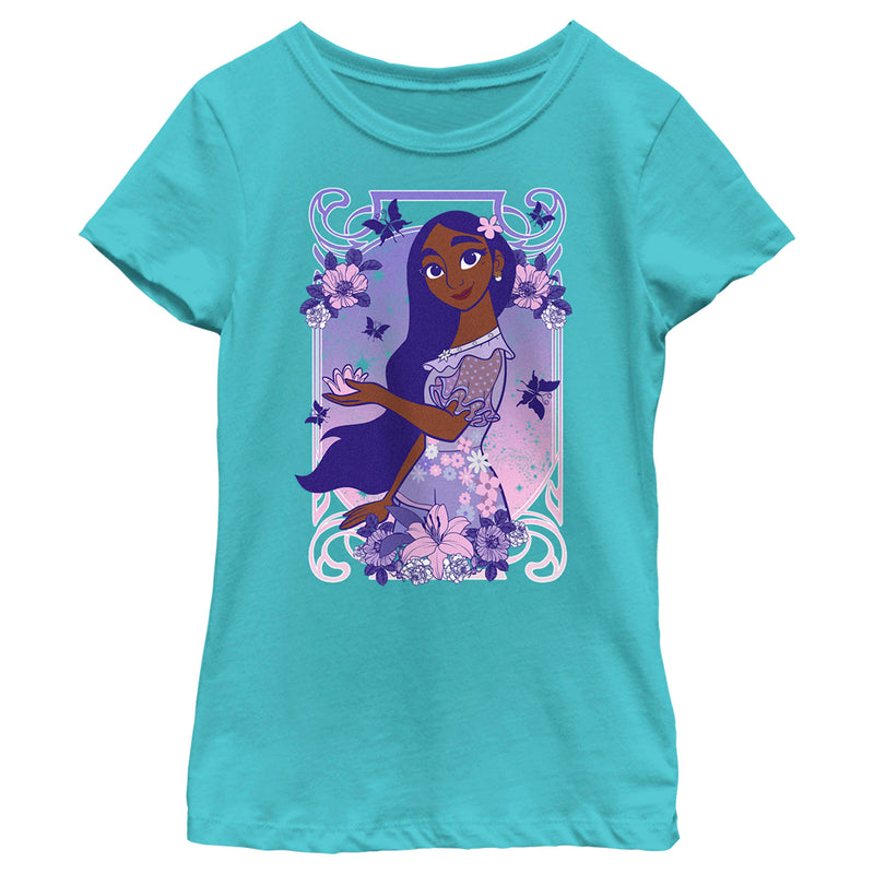 Girl's Encanto Isabela Pretty in Purple T-Shirt