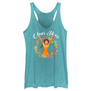 Women's Encanto Pepa Clear Skies Racerback Tank Top