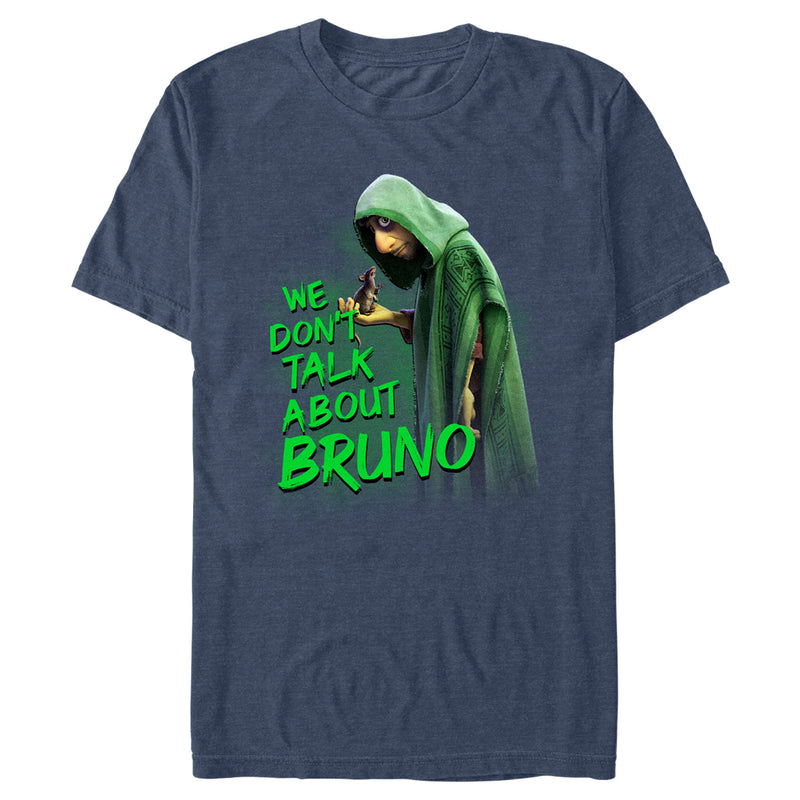 Men's Encanto We Don't Talk About Bruno Green Text T-Shirt