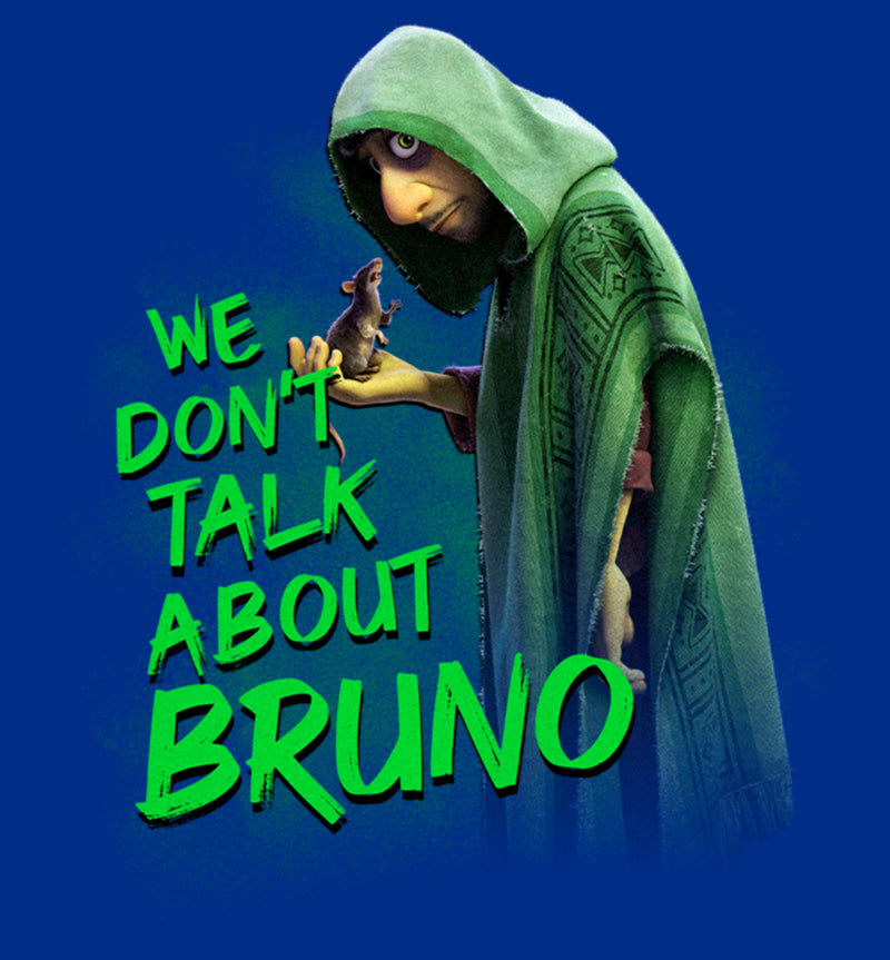 Junior's Encanto We Don't Talk About Bruno Green Text T-Shirt