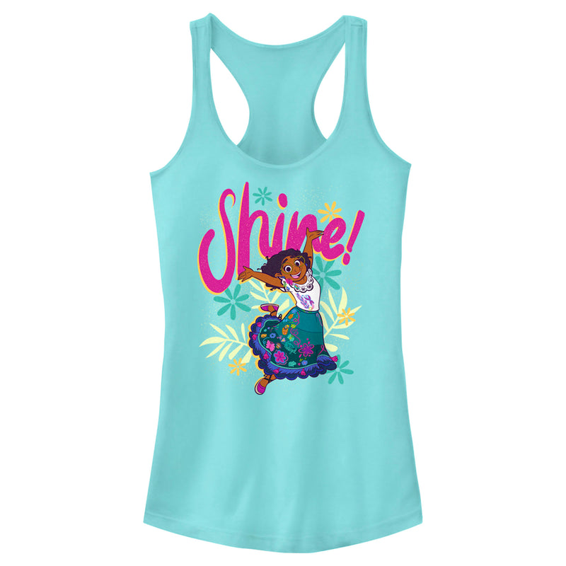 Junior's Encanto Mirabel Shine! Racerback Tank Top