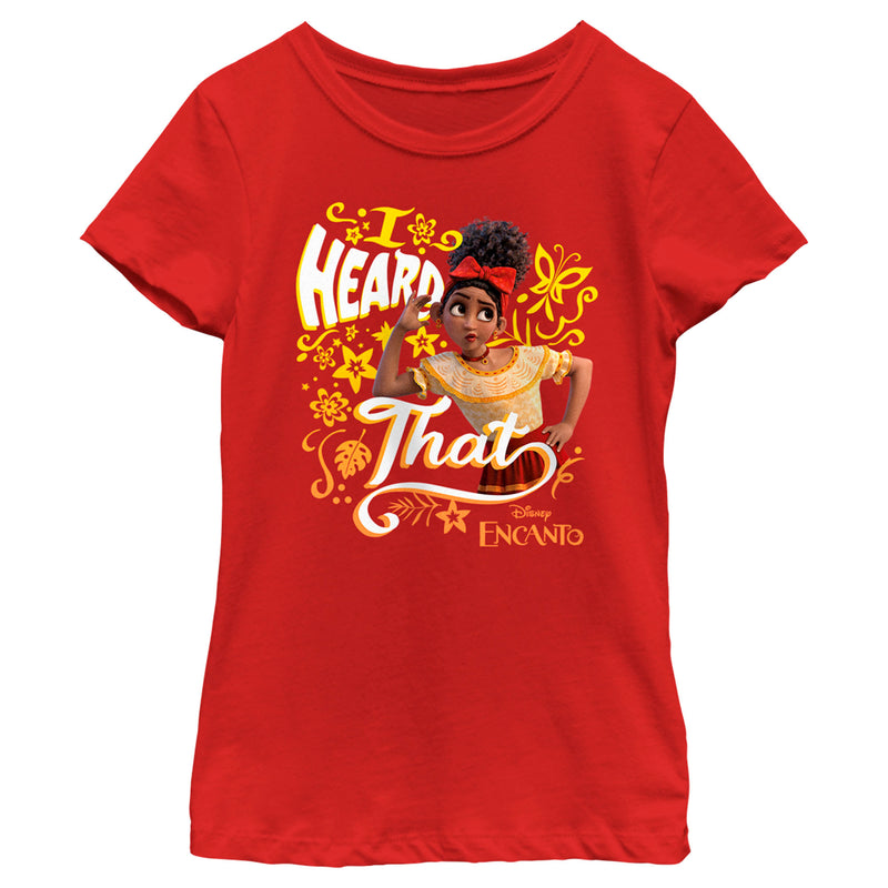 Girl's Encanto Dolores I Heard That T-Shirt