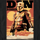 Men's Star Wars: The Book of Boba Fett Din Djarin Poster Sweatshirt