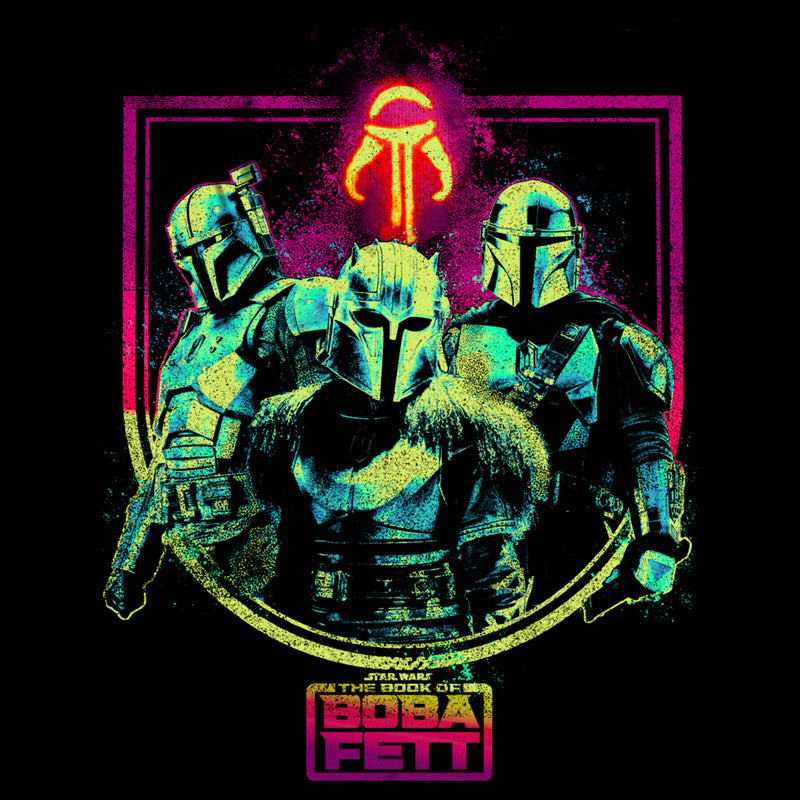 Men's Star Wars: The Book of Boba Fett The Armorer Din and Boba T-Shirt