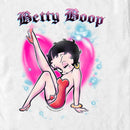 Men's Betty Boop Airbrush Heart T-Shirt