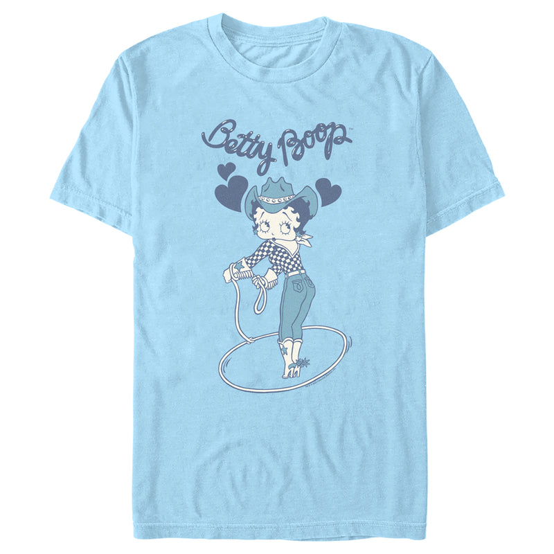 Men's Betty Boop Cowgirl Betty T-Shirt