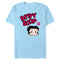 Men's Betty Boop Lipstick Kiss Logo T-Shirt