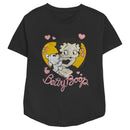 Women's Betty Boop Distressed Pudgy and Betty T-Shirt