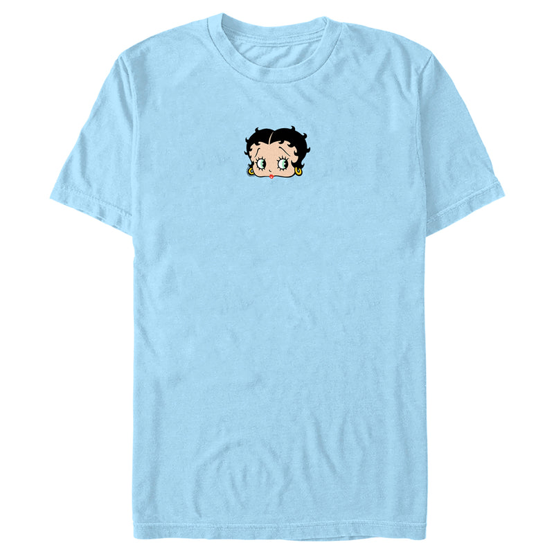 Men's Betty Boop Small Betty Head Icon T-Shirt