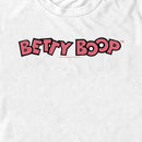 Men's Betty Boop Pink Logo T-Shirt