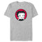 Men's Betty Boop Red Circle Betty T-Shirt