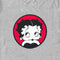 Men's Betty Boop Red Circle Betty T-Shirt