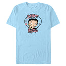 Men's Betty Boop Pink Hearts Betty T-Shirt