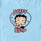 Men's Betty Boop Pink Hearts Betty T-Shirt