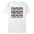 Men's Betty Boop Face Squares T-Shirt