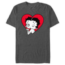 Men's Betty Boop Wink Heart T-Shirt