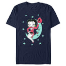 Men's Betty Boop Moon and Stars Betty T-Shirt