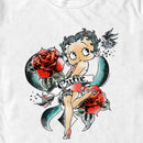 Men's Betty Boop Cutie Rose Tattoo T-Shirt