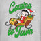 Junior's Betty Boop Christmas Coming to Town Pudgy T-Shirt