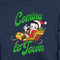 Men's Betty Boop Christmas Coming to Town Pudgy Sweatshirt