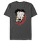 Men's Betty Boop Valentine's Day Zombie Love T-Shirt