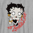 Boy's Betty Boop Valentine's Day Zombie Love T-Shirt