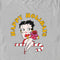 Men's Betty Boop Happy Holidays Candy Cane T-Shirt