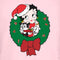 Junior's Betty Boop Christmas Characters Wreath T-Shirt