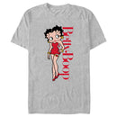 Men's Betty Boop Red Portrait T-Shirt