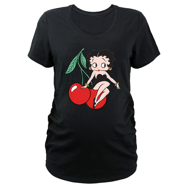 Women's Betty Boop Cherry On Top T-Shirt