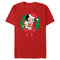 Men's Betty Boop Christmas Wreath T-Shirt