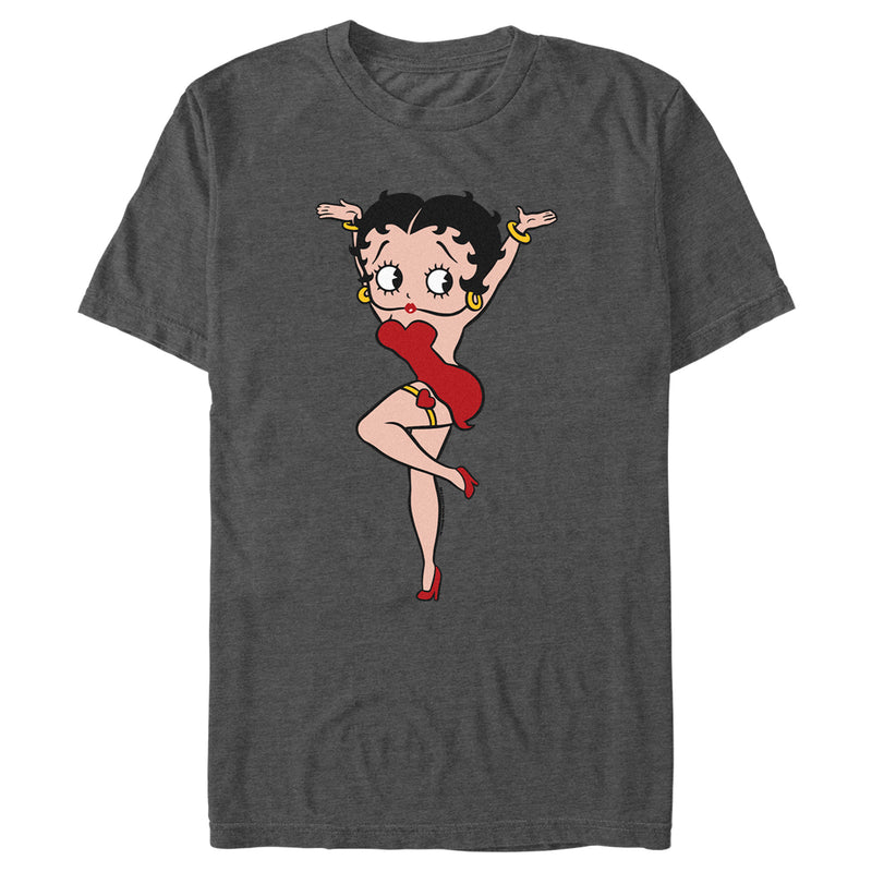 Men's Betty Boop Arms Up Betty T-Shirt