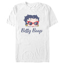 Men's Betty Boop Red Sunglasses Betty T-Shirt