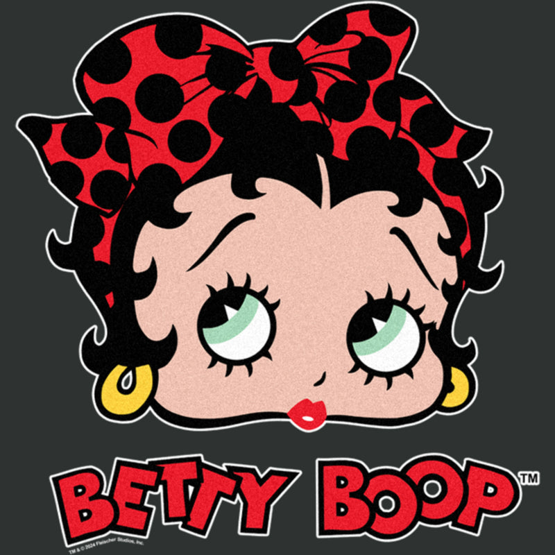 Women's Betty Boop Polka Dot Bow T-Shirt