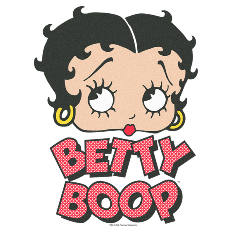 Women's Betty Boop Polka Dot Logo T-Shirt