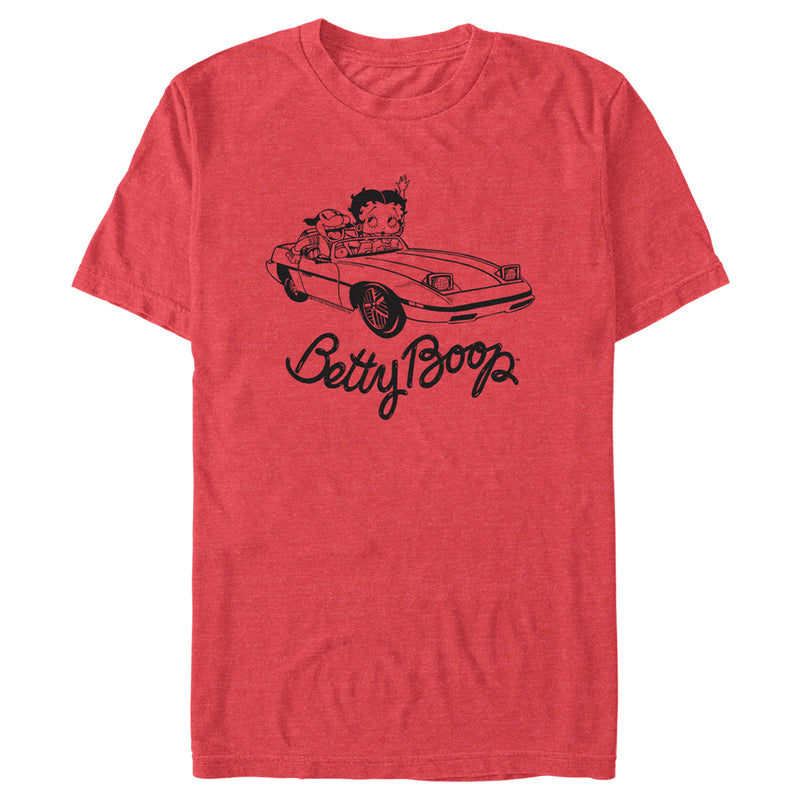 Men's Betty Boop Convertible Betty T-Shirt