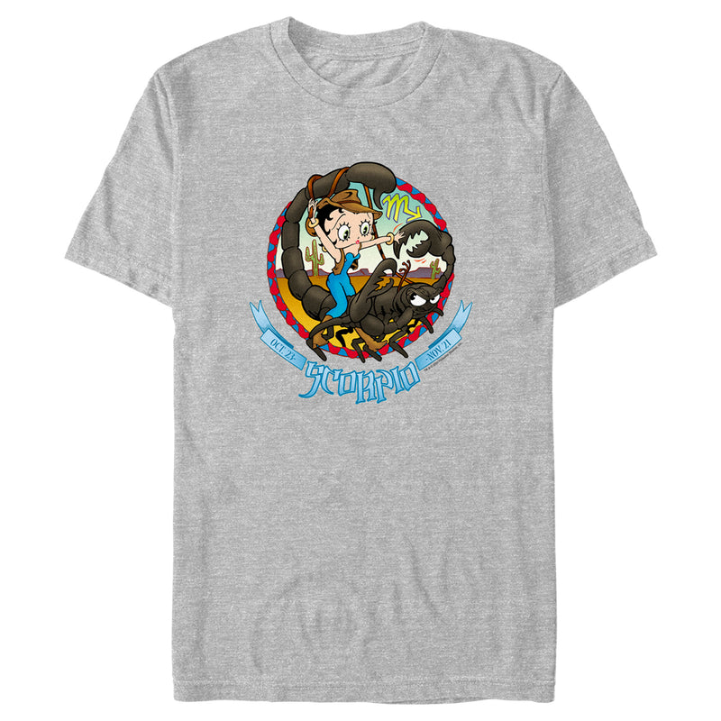 Men's Betty Boop Scorpio Zodiac T-Shirt